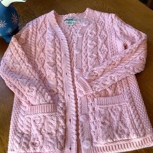 Irish Rose Cable Cardigan